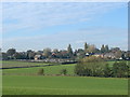 SE4416 : Ackworth Cemetery, from the track to Moor House. by Bill Henderson