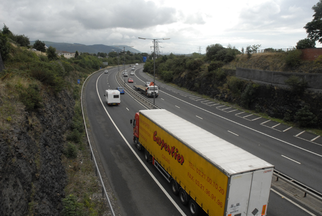 M4 Motorway at Skewen near Junction 43 © Cedwyn Davies :: Geograph ...