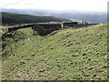 NN9600 : Sheepfold below Saddle Hill by Chris Wimbush