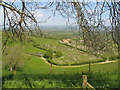 ST5139 : View to Mendip hills by Barbara Voules