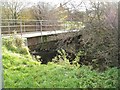 SO4959 : Footbridge over the river Kenwater by Jim Thornton