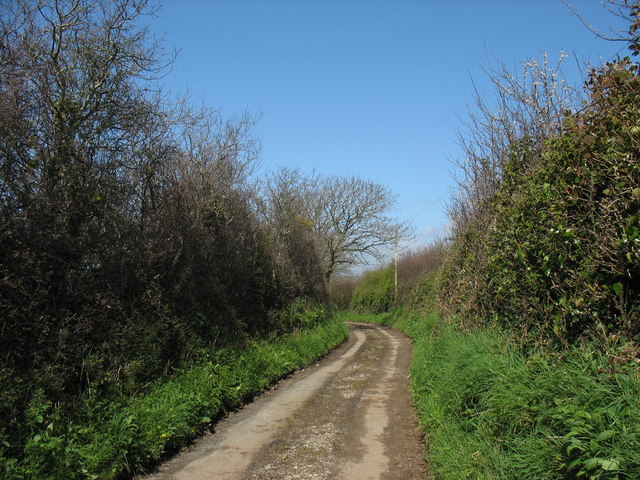 Lon-y-Felin - not best suited to motor vehicles