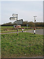 SO7831 : Fingerpost  and brown sign to Gadfield Elm Chapel by Pauline E