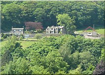 SD9923 : Cragg Old Hall, Cragg Vale, Mytholmroyd by Humphrey Bolton