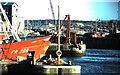 NK1345 : Fraserburgh fishing trawler in Peterhead (1981) by Stanley Howe