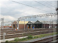 SJ8696 : Longsight railway depot by Stephen Craven