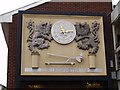 SO4959 : Millennium clock in Corn Square by andy dolman