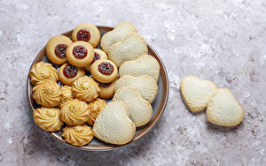 Picture Cookies Baking Plate Heart Food