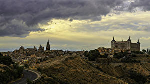 Pictures Toledo Spain Houses Roads