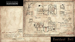 Sfondi desktop Resident Evil map gioco