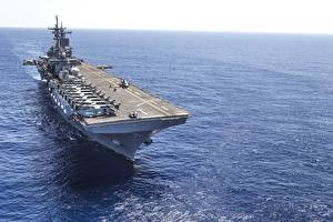 Sfondi desktop Portaerei Nave amphibious assault ship USS Wasp (LHD 1)