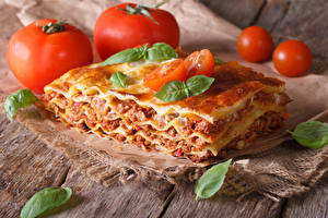 Hintergrundbilder Die zweite Gerichten Tomate Lasagne Blatt