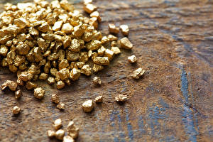 Sfondi desktop Oro gold nuggets