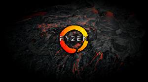 Sfondi desktop AMD Emblema logo Ryzen