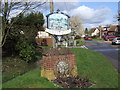 TM1083 : Shelfanger Village Sign by Ian Robertson