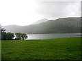 SH5655 : A heavy shower at Llyn Cwellyn by Eric Jones