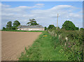 SS8977 : Field boundary north of the Ewenny River by eswales