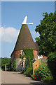 TQ6153 : Oast House at Upper Manor Farm, Old Soar Road, Plaxtol, Kent by Oast House Archive