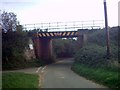 TM3758 : Burnt House Farm Bridge on Hall Farm Road by Geographer