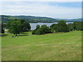 NS3882 : Balloch Castle grounds looking to Loch Lomond. by Johnny Durnan