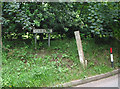 SO6825 : Depth gauge in Ford Lane by Pauline E