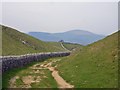 SK1481 : Limestone Way at the top of Cave Dale by Mike Harris