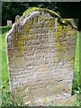  : Gravestone of Mary Clark, 1789 by William Metcalfe