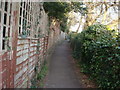 TQ7608 : Footpath at The Glades, Bexhill-on-Sea by Bill Johnson