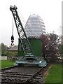 SK5806 : Crane and Space Centre by Dave Pickersgill