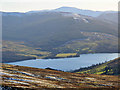 NN6022 : Edinample Castle and the north end of Glen Ample, south of Loch Earn by Dr Richard Murray