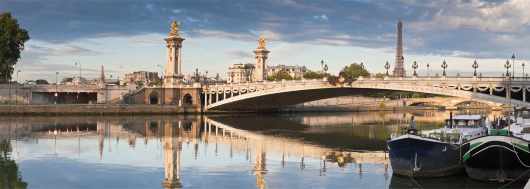 paris with eiffel tower in background