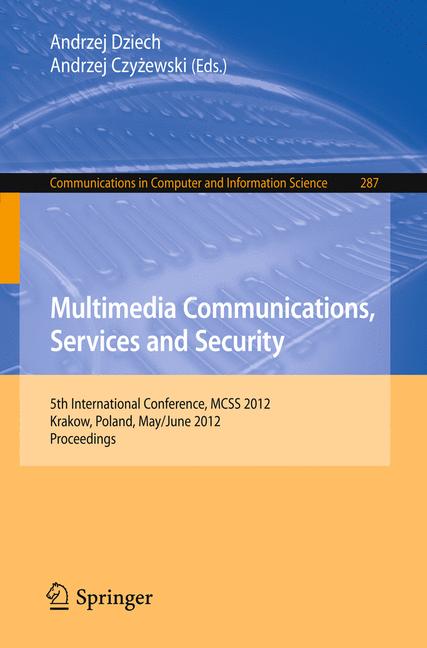 Cover of 'Multimedia Communications, Services and Security'