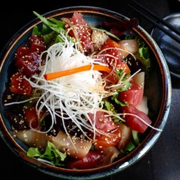 Photo of Ototo Sushi - San Diego, CA, United States. Sashimi Salad - big & delicious! Highly recommend.