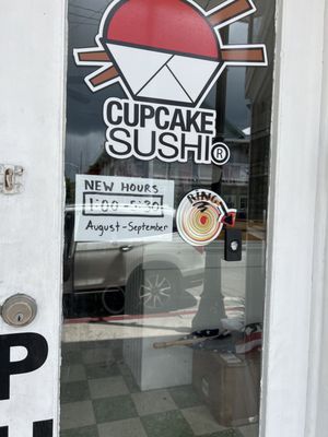 Photo of Cupcake Sushi - Key West, FL, US. They don't abide by their hours!