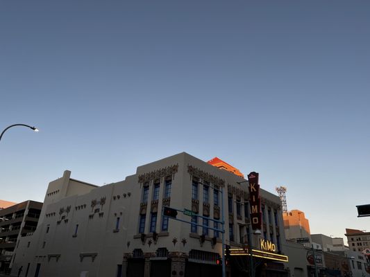 Photo of KiMo Theatre - Albuquerque, NM, US. the exterior of the building