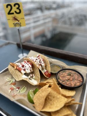 Photo of Mitch's Seafood - San Diego, CA, US. Grilled halibut tacos