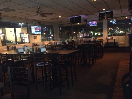 Photo of Fat Cat Tavern - Largo, FL, US. So much seating! And TVs