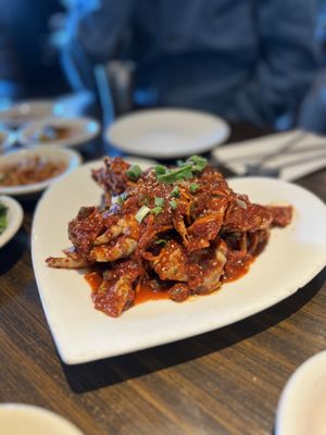 Photo of Mr Tofu - Las Vegas, NV, US. Spicy marinated crab