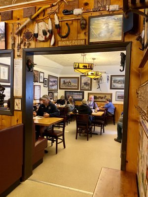 Photo of Western Cafe - Bozeman, MT, US. Additional seating area