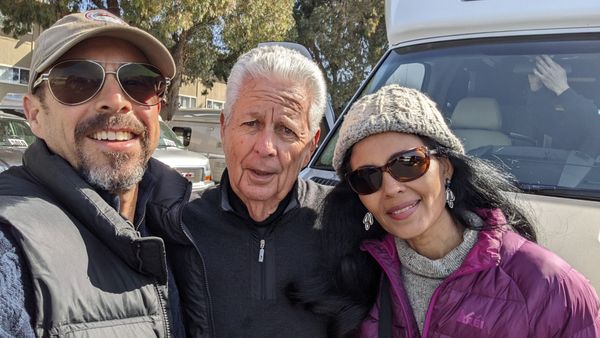 Photo of Classic Vans - Hayward, CA, US. Us with John Carey, owner of Classic Vans