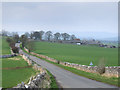 SK2166 : Looking towards Noton Barn Farm. by Mike Fowkes