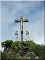 SK4516 : Calvary at Mount St Bernard Abbey by Jerry Evans