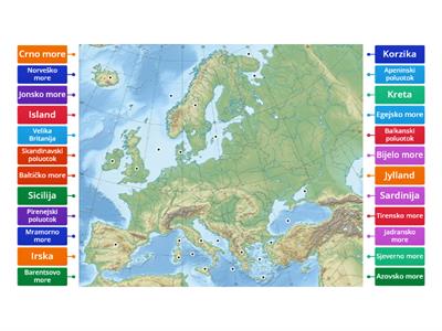 Mora i obale Europe