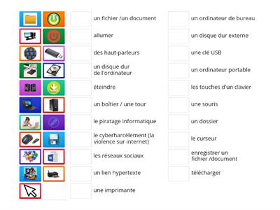 L'Informatique et l'internet    (le vocabulaire)