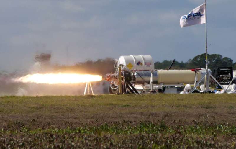 X-60A program conducts integrated vehicle propulsion system verification test