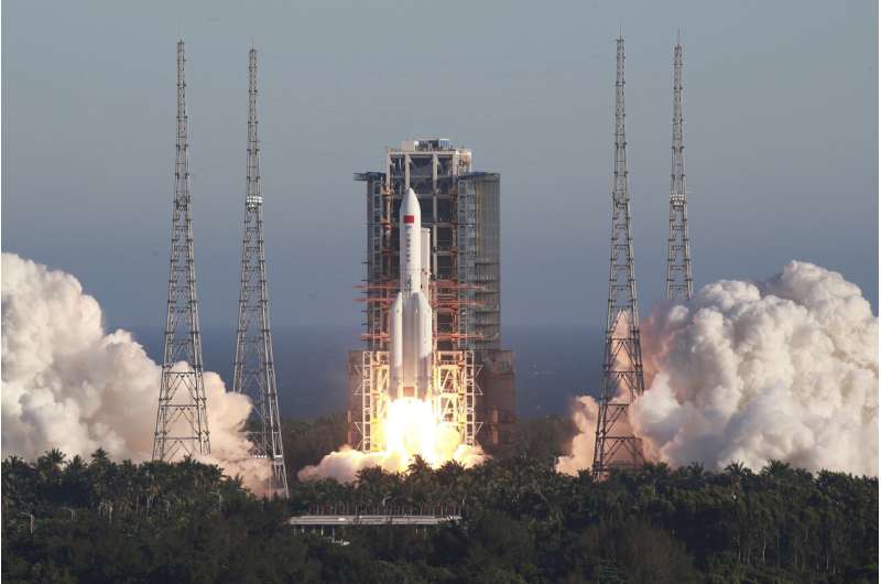 China says experimental spaceship operating normally