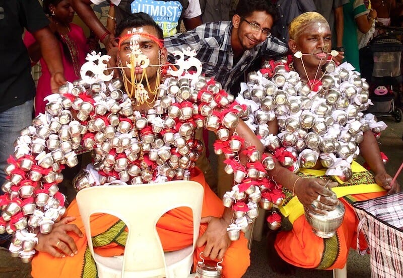 Thaipusam Hindu devotees. One of my favorite festivals of Malaysia