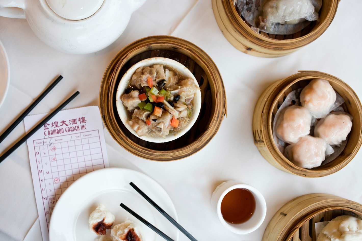 premium dim sum menu