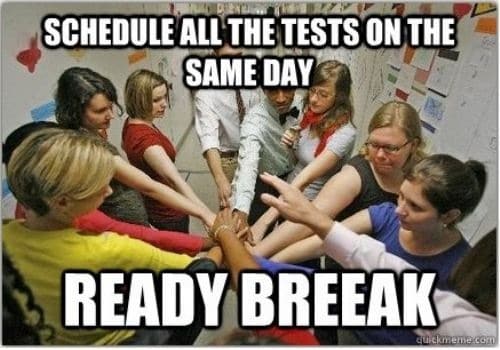 Ready Break Test Meme