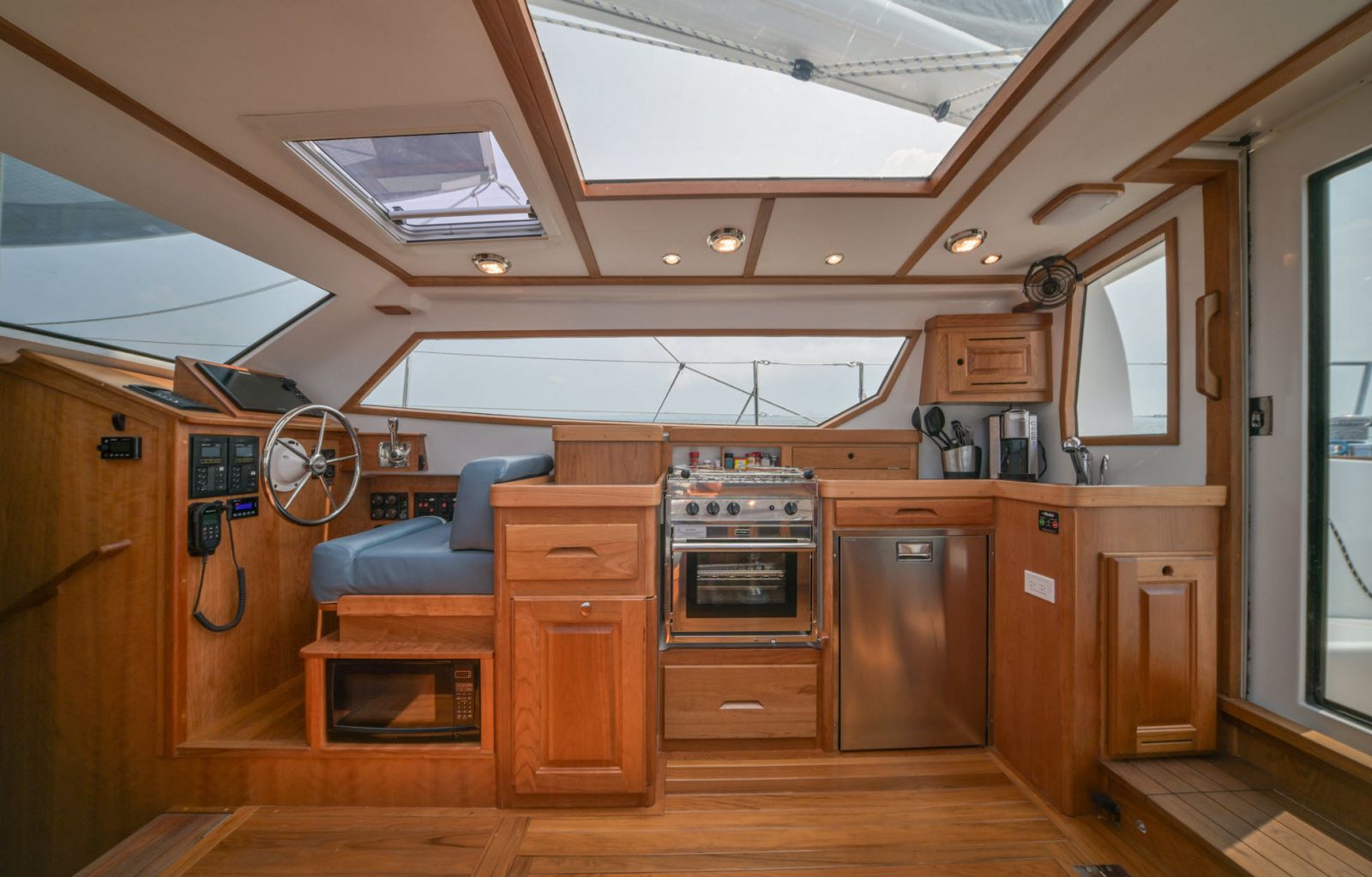 interior of the tartan 455